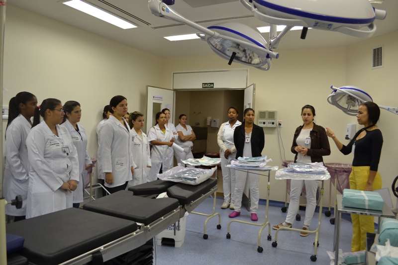 SESA Universitários visitam o Centro de Tratamento de Queimados do