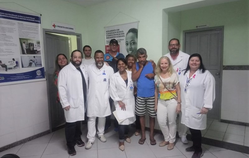 SESA - Capaac comemora Natal com pacientes e familiares