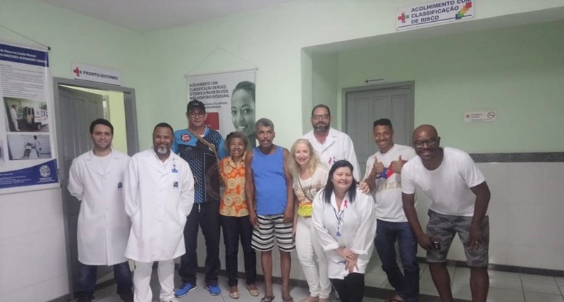 SESA - Capaac comemora Natal com pacientes e familiares