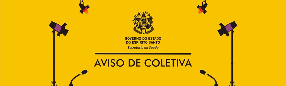 Aviso de Coletiva-Amarelo