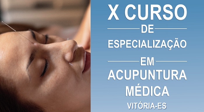 Matrículas abertas para o 10º Curso de Especialização em Acupuntura Médica