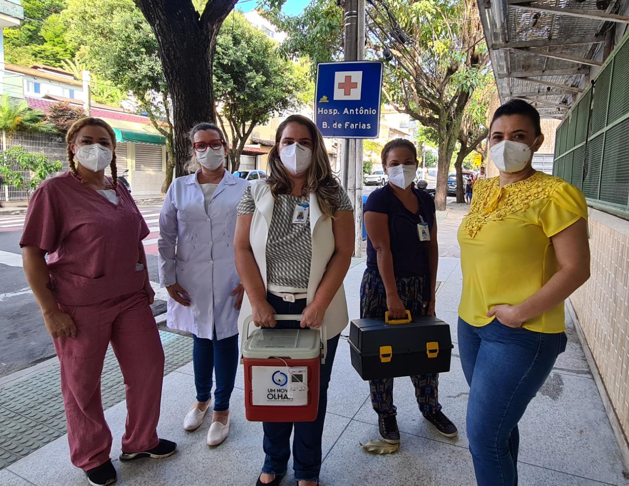 Hospital Antônio Bezerra de Faria realiza primeira captação de córneas de 2021