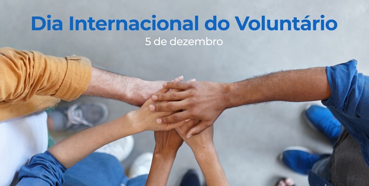 Capa Dia Internacional do Voluntário