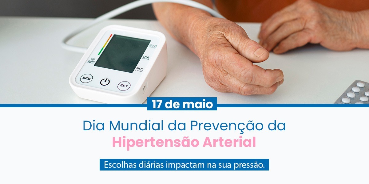 Capa Dia Mundial de Prevenção da Hipertensão Arterial