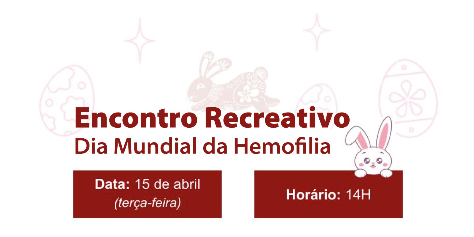 Capa Encontro Recreativo Dia Mundial da Hemofilia