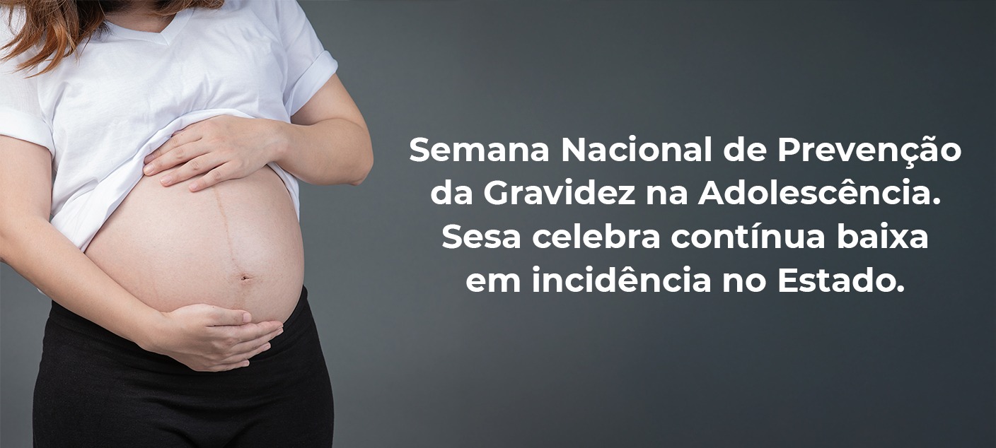 Capa Semana Nacional de Prevenção da Gravidez na Adolescência
