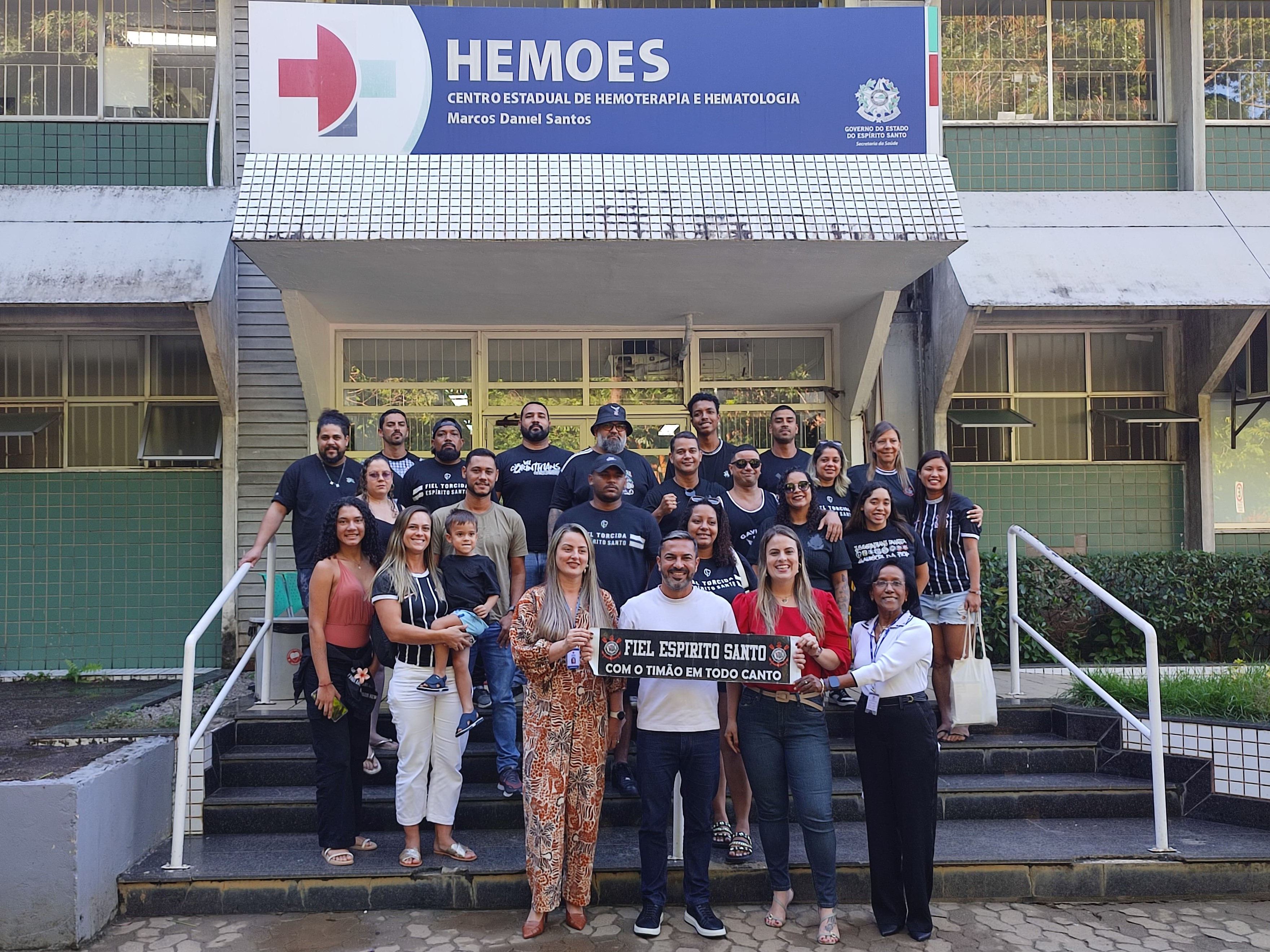 Capa ação Hemoes torcida Fiel