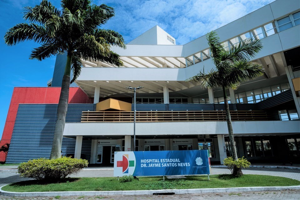 Fachada Hospital Jayme Santos Neves