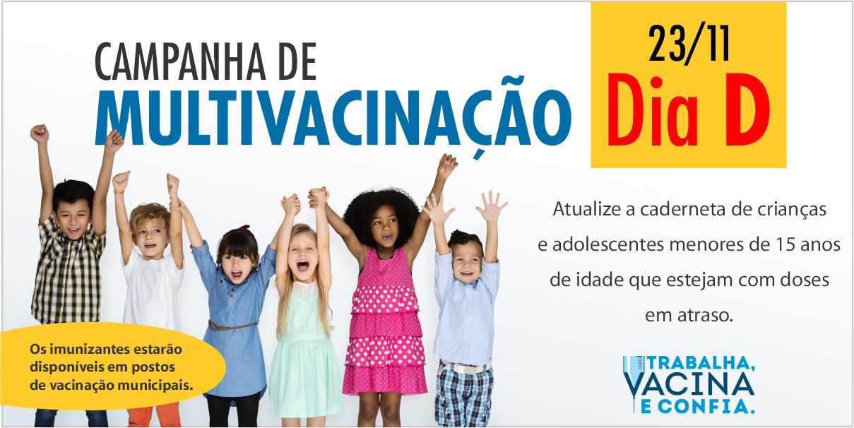 Foto Matéria Campanha de Multivacinação Dia D