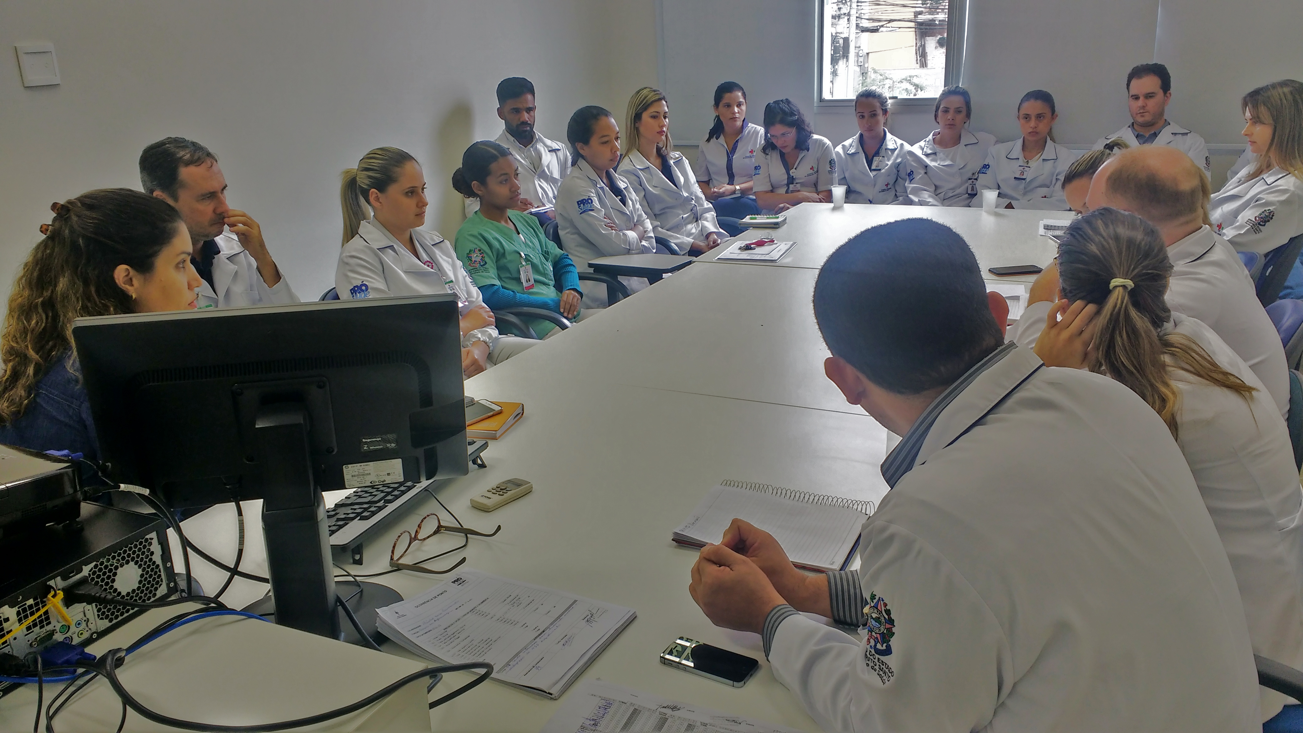 Reuniões de equipes do Hospital São Lucas ampliam a assistência dos pacientes
