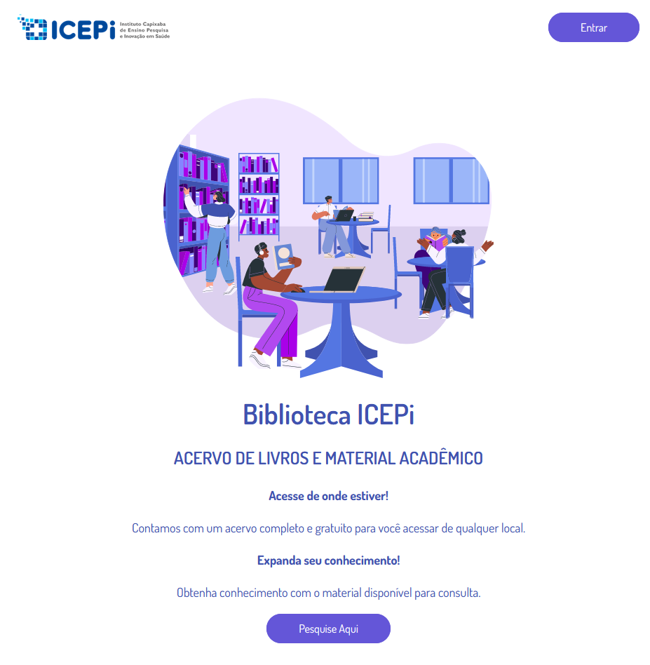 ICEPi implanta sistema para gestão de biblioteca e acesso à bases de dados