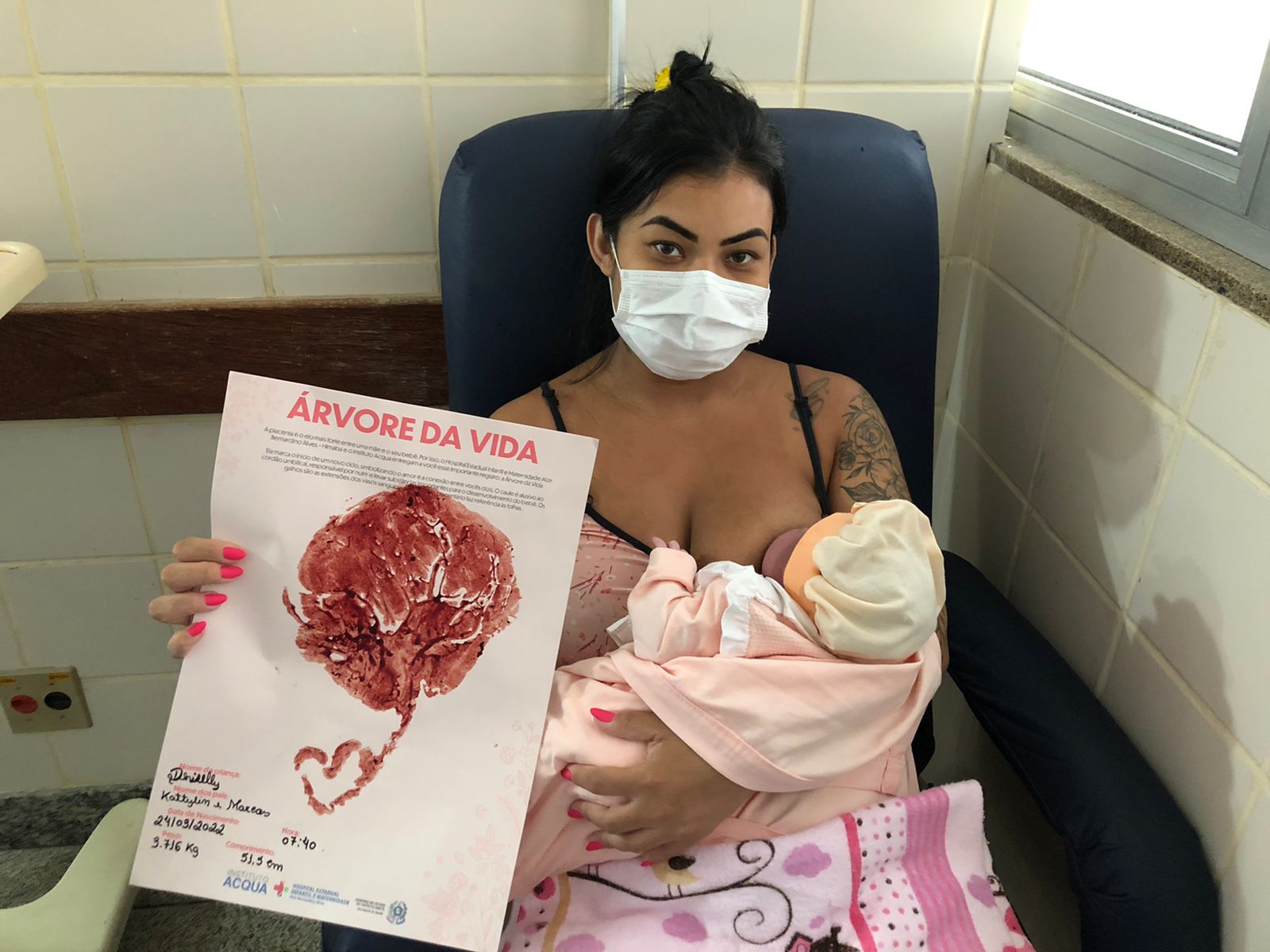 Kattylin Ludugerio  com a árvore da vida-2