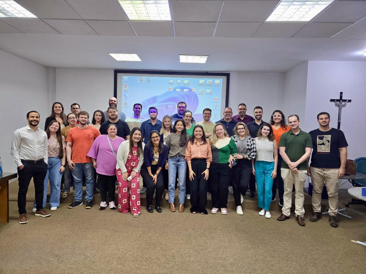 Médicos que participaram do curso de Diagnóstico de ME